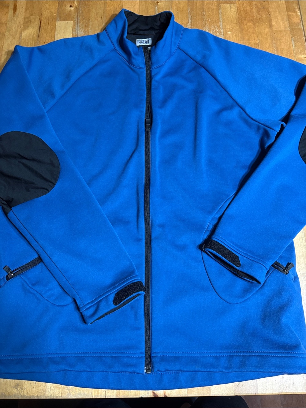 adidas Climawarm Men's Royal Blue Full-Zip Jacket